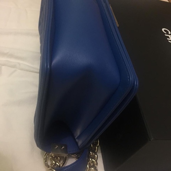 Authentic New Medium Boy Calfskin GHW l - Picture 5 of 8